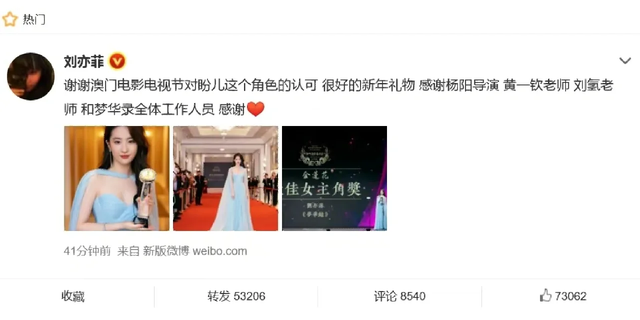 关于最佳奖项名称大全